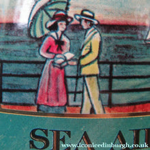 Load image into Gallery viewer, Vintage American Toffee Tin. FRALINGER'S Salt Water Taffy. Atlantic City Image
