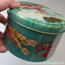Load image into Gallery viewer, Vintage American Toffee Tin. FRALINGER'S Salt Water Taffy. Atlantic City Image
