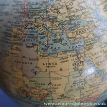 Load image into Gallery viewer, 1930s Terrestrial Globe by Geographica Ltd. ART DECO Desk Top Spinning Globe
