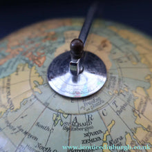 Load image into Gallery viewer, 1930s Terrestrial Globe by Geographica Ltd. ART DECO Desk Top Spinning Globe
