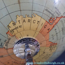 Load image into Gallery viewer, 1930s Terrestrial Globe by Geographica Ltd. ART DECO Desk Top Spinning Globe
