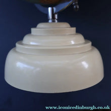 Load image into Gallery viewer, 1930s Terrestrial Globe by Geographica Ltd. ART DECO Desk Top Spinning Globe
