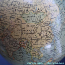 Load image into Gallery viewer, 1930s Terrestrial Globe by Geographica Ltd. ART DECO Desk Top Spinning Globe
