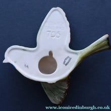 Load image into Gallery viewer, Vintage Beswick Wall Plaque in the Shape of a Little Blue Tit in Flight (Model No. 705)
