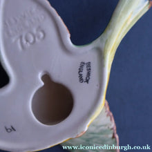Load image into Gallery viewer, Vintage Beswick Wall Plaque in the Shape of a Little Blue Tit in Flight (Model No. 705)
