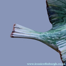 Load image into Gallery viewer, Vintage Beswick Wall Plaque in the Shape of a Little Blue Tit in Flight (Model No. 705)
