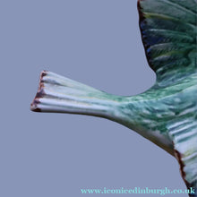 Load image into Gallery viewer, Vintage Beswick Wall Plaque in the Shape of a Little Blue Tit in Flight (Model No. 705)
