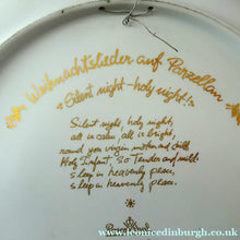 Load image into Gallery viewer, BJORN WIINBLAD Large Porcelain Wall Plate. CHRISTMAS 1983 Rosenthal Studio-Line. 11 INCHES
