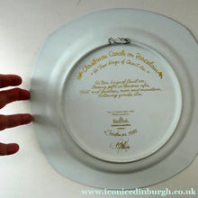 Load image into Gallery viewer,  BJORN WIINBLAD Large Porcelain Wall Plate. CHRISTMAS 1985 Rosenthal Studio-Line. 11 INCHE

