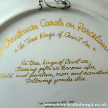 Load image into Gallery viewer,  BJORN WIINBLAD Large Porcelain Wall Plate. CHRISTMAS 1985 Rosenthal Studio-Line. 11 INCHE
