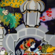 Load image into Gallery viewer,  BJORN WIINBLAD Large Porcelain Wall Plate. CHRISTMAS 1985 Rosenthal Studio-Line. 11 INCHE
