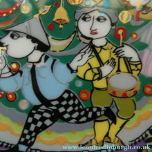 Load image into Gallery viewer, BJORN WIINBLAD Large Porcelain Wall Plate. CHRISTMAS 1896 Rosenthal Studio-Line. 11 INCHES
