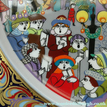 Load image into Gallery viewer,  BJORN WIINBLAD Large Porcelain Wall Plate. CHRISTMAS 1988 Rosenthal Studio-Line. 11 INCHES Media 1 of 14

