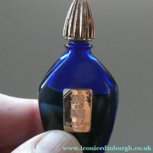 Load image into Gallery viewer, Vintage Bourjois "Evening In Paris" Mini Perfume Bottle In Mirrored Vanity Case / Card Case
