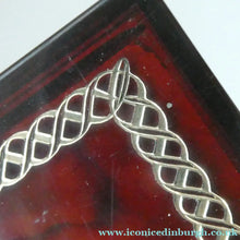 Load image into Gallery viewer, Vintage Bourjois "Evening In Paris" Mini Perfume Bottle In Mirrored Vanity Case / Card Case
