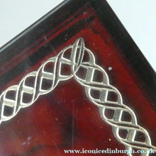 Load image into Gallery viewer, Vintage Bourjois "Evening In Paris" Mini Perfume Bottle In Mirrored Vanity Case / Card Case
