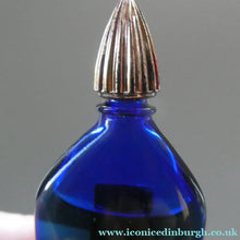 Load image into Gallery viewer, Vintage Bourjois "Evening In Paris" Mini Perfume Bottle In Mirrored Vanity Case / Card Case
