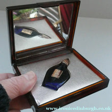 Load image into Gallery viewer, Vintage Bourjois "Evening In Paris" Mini Perfume Bottle In Mirrored Vanity Case / Card Case
