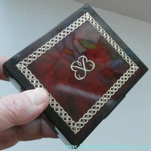 Load image into Gallery viewer, Vintage Bourjois "Evening In Paris" Mini Perfume Bottle In Mirrored Vanity Case / Card Case
