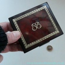Load image into Gallery viewer, Vintage Bourjois "Evening In Paris" Mini Perfume Bottle In Mirrored Vanity Case / Card Case

