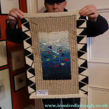 Load image into Gallery viewer, Vintage BULGARIAN Tapestry by the Textile Designer, Maria Tzanova-Kirkova
