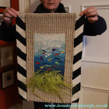 Load image into Gallery viewer, Vintage BULGARIAN Tapestry by the Textile Designer, Maria Tzanova-Kirkova
