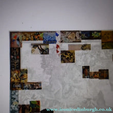 Load image into Gallery viewer, Vintage BULGARIAN Textile Designer, Maria Tzanova-Kirkova. Map of Europe Interest
