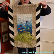 Load image into Gallery viewer, Vintage BULGARIAN Tapestry by the Textile Designer, Maria Tzanova-Kirkova
