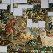 Load image into Gallery viewer, Vintage BULGARIAN Textile Designer, Maria Tzanova-Kirkova. Map of Europe Interest
