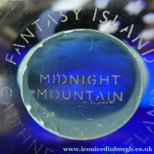 Load image into Gallery viewer, HUGE Caithness Glass Paperweight. FANTASY ISLAND: (Midnight Mountain)
