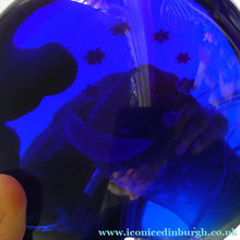Load image into Gallery viewer, HUGE Caithness Glass Paperweight. FANTASY ISLAND: (Midnight Mountain)
