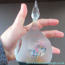 Load image into Gallery viewer, Unique Vintage Scottish Caithness Paperweight Only One Made
