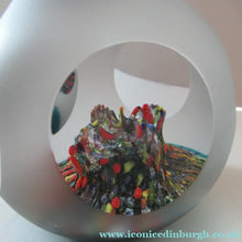 Load image into Gallery viewer, Unique Vintage Scottish Caithness Paperweight Only One Made
