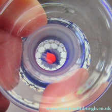 Load image into Gallery viewer, 1980s Caithness Scottish Glass Perfume Bottle Valentine's Love Heart Inclusion Millefiori
