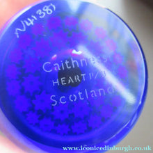 Load image into Gallery viewer, 1980s Caithness Scottish Glass Perfume Bottle Valentine's Love Heart Inclusion Millefiori
