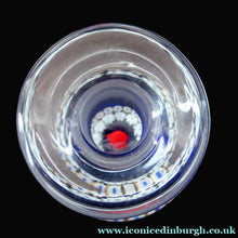 Load image into Gallery viewer, 1980s Caithness Scottish Glass Perfume Bottle Valentine's Love Heart Inclusion Millefiori
