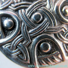 Load image into Gallery viewer, Vintage 1960s Scottish Celtic Hallmarked Silver Brooch by Robert Allison

