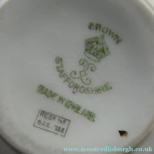 Load image into Gallery viewer, 1940s Crown Staffordshrie China Breakfast Set with Pink Roses Decoration
