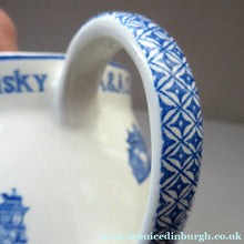 Load image into Gallery viewer, Vintage Crawfords Liqueur Scotch Whisky Jug with Willow Pattern
