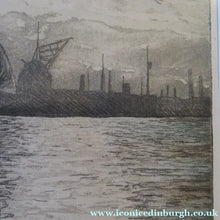 Load image into Gallery viewer, Kai Seligmann Colour Etching The Little Mermaid Langelinie
