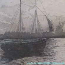 Load image into Gallery viewer, Kai Seligmann Colour Etching The Little Mermaid Langelinie
