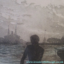 Load image into Gallery viewer, Kai Seligmann Colour Etching The Little Mermaid Langelinie
