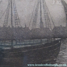Load image into Gallery viewer, Kai Seligmann Colour Etching The Little Mermaid Langelinie

