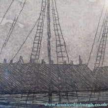 Load image into Gallery viewer, Kai Seligmann Colour Etching The Little Mermaid Langelinie
