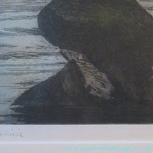 Load image into Gallery viewer, Kai Seligmann Colour Etching The Little Mermaid Langelinie
