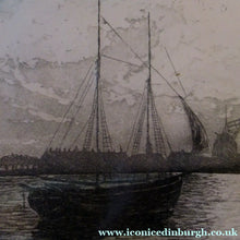 Load image into Gallery viewer, Kai Seligmann Colour Etching The Little Mermaid Langelinie
