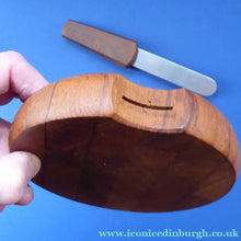 Load image into Gallery viewer, Vintage Danish Mid Century Dansk Teak QUISTGAARD Cheese Board with Intergral Chopping Blade
