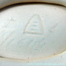 Load image into Gallery viewer, Vintage Danish Pottery Shallow Dish by Michael Andersen. Attributed to Marianne Starck (Tribal Design)
