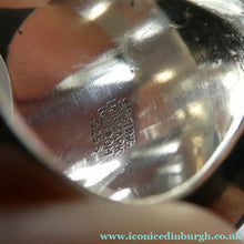 Load image into Gallery viewer, 1950s / 1960s Danish Silver and Green Agate Ring by Niels Erik From. Size M

