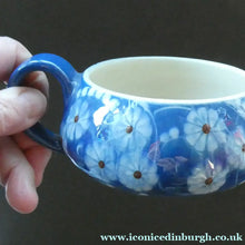 Load image into Gallery viewer, Vintage DANISH Twin Handle Bowl by Herman Kahler with Pretty Marguerite Pattern
